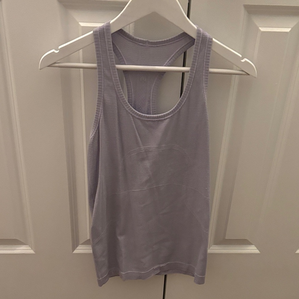 lululemon athletica Light Purple Tank Top